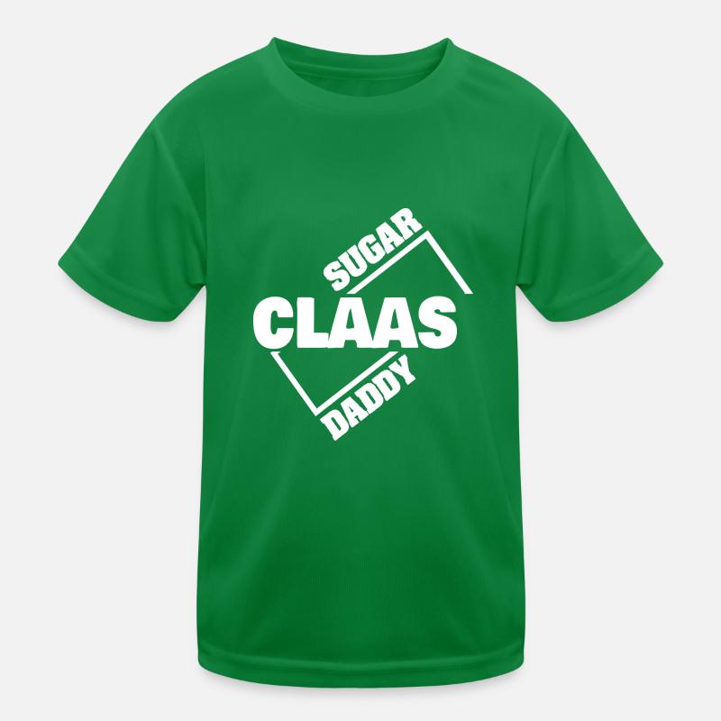 Claas as a sugar daddy Kids Functional T-Shirt