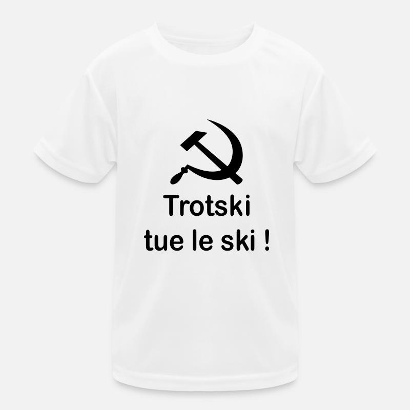 Trotski tue le Ski T-shirt sport Enfant