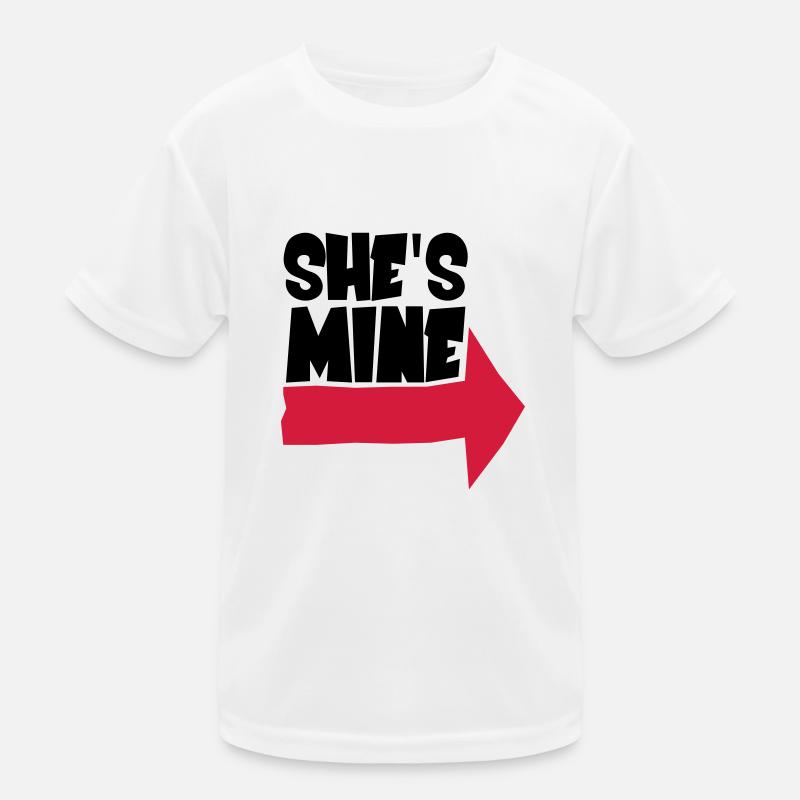 She's mine Kids Functional T-Shirt
