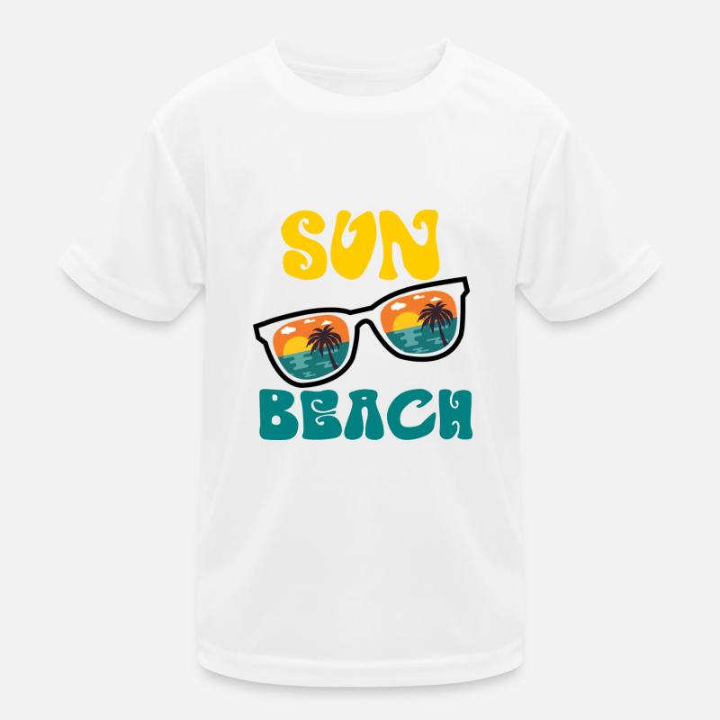 Sonnenstrand Kinder Funktions-T-Shirt