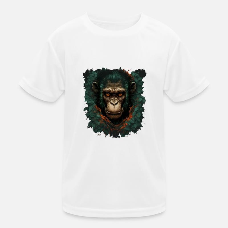 The chimpanzee Kids Functional T-Shirt