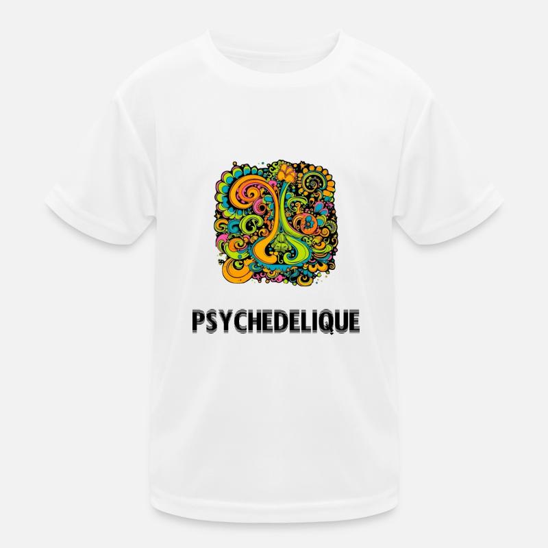 Psychédélique T-shirt sport Enfant