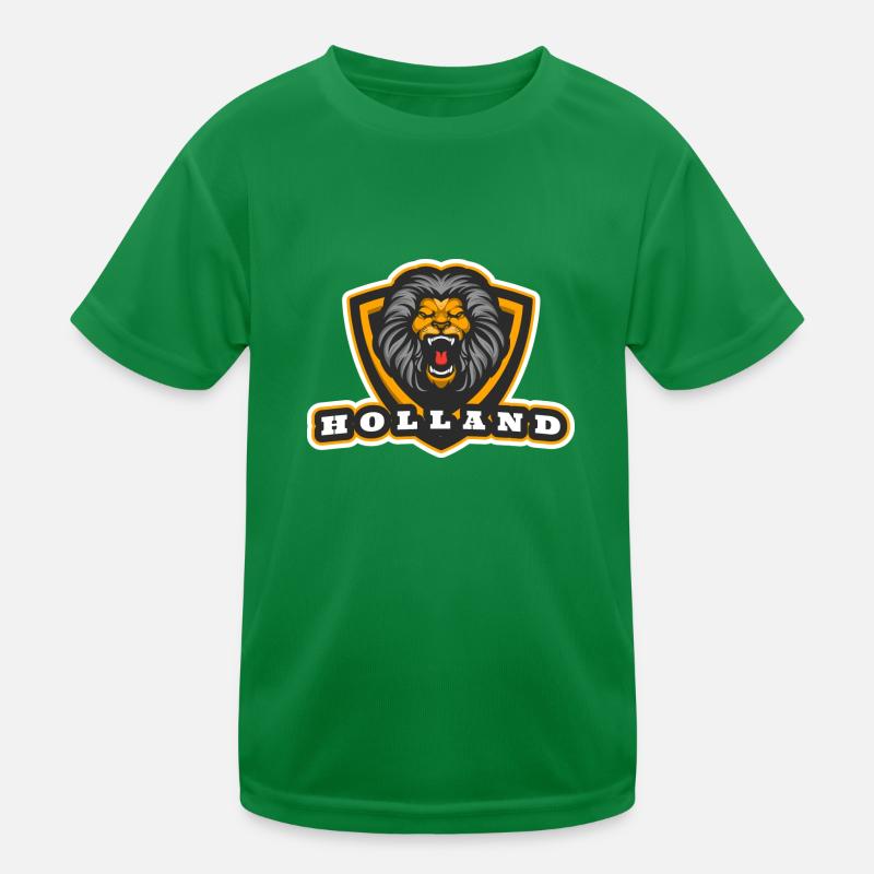 Holland, der holländische Löwe Kinder Funktions-T-Shirt