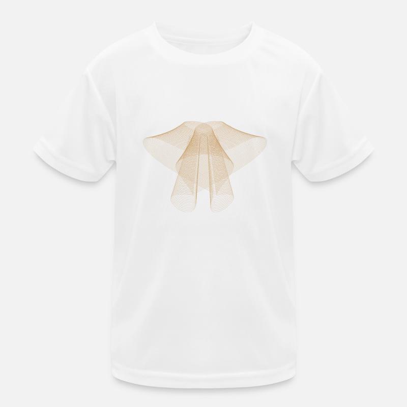 Abstraktes Punktdesign Kinder Funktions-T-Shirt
