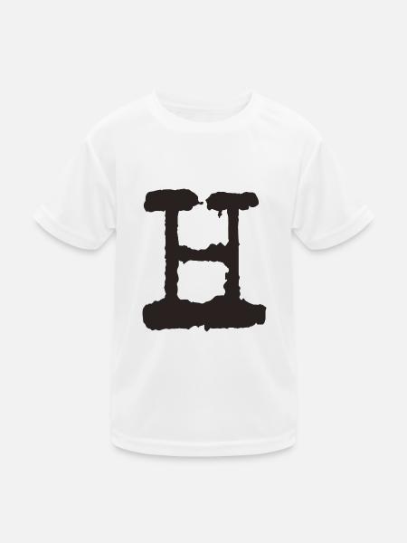H - Kids Functional T-Shirt - white