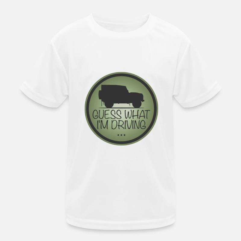 Defender - Devinez ce que je conduis T-shirt sport Enfant