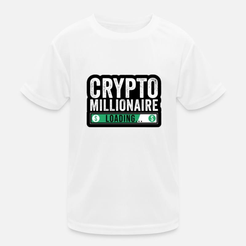 CRYPYO MILLIONAIRE loading T-shirt sport Enfant