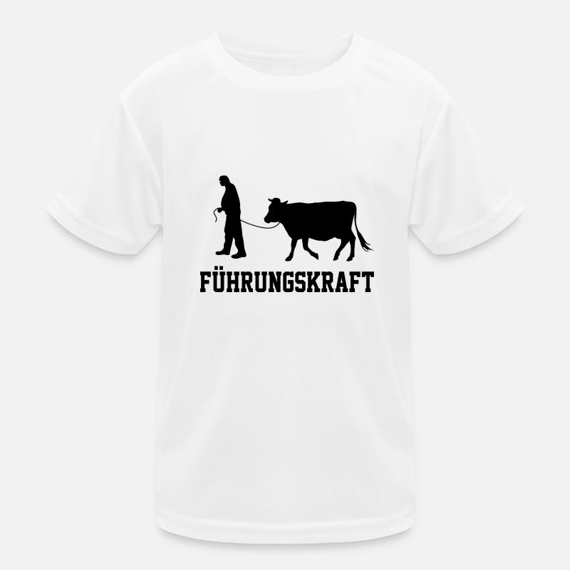 Führungskraft Acker Bauer Landleben Geschenk Kinder Funktions-T-Shirt