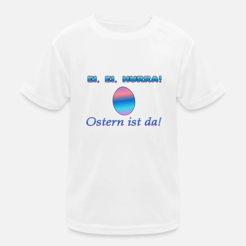 Osterei Kinder Funktions-T-Shirt