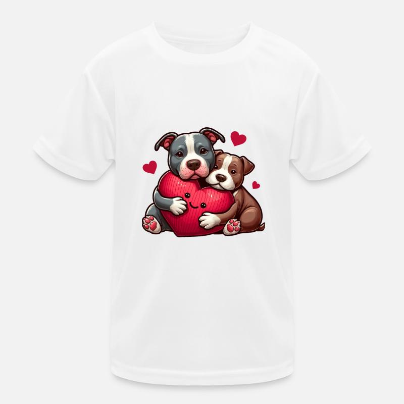 Pitbull présente T-shirt sport Enfant