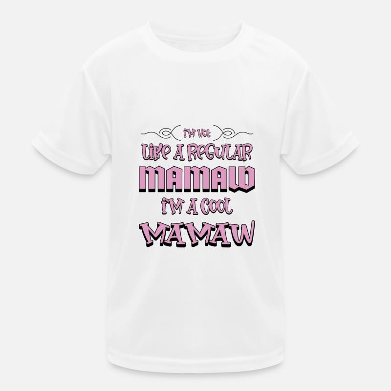 Ich bin nicht wie eine normale Mama Ich bin eine coole Mama Kinder Funktions-T-Shirt