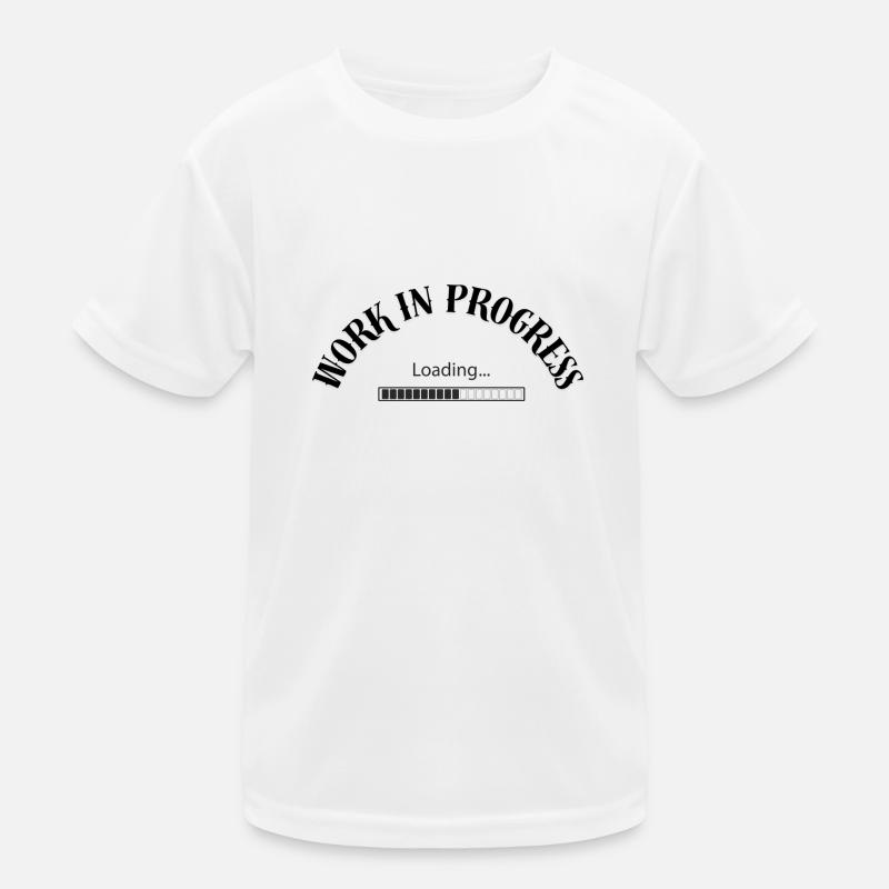 Work in progress Kids Functional T-Shirt