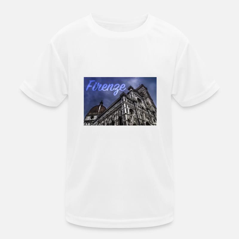 Cathédrale de Florence Italie Toscane T-shirt sport Enfant