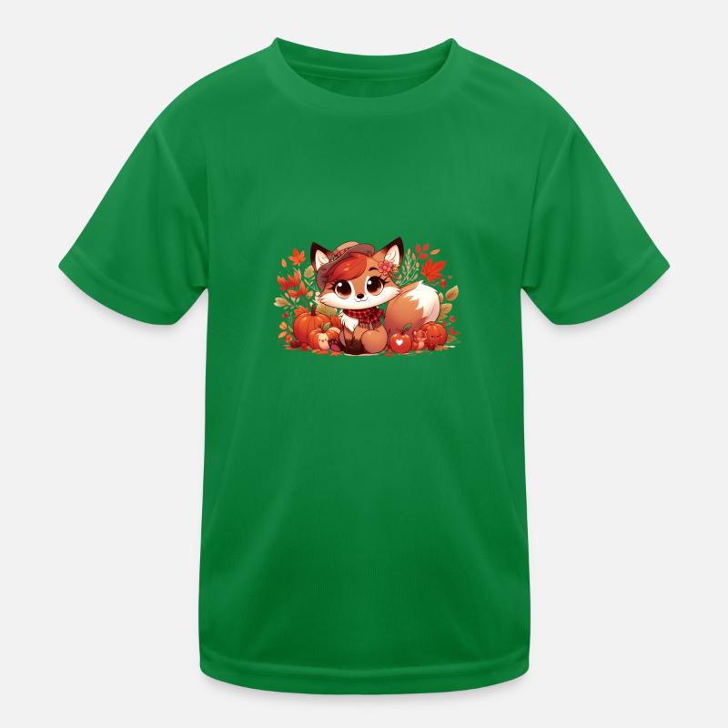 fox autumn 5 T-shirt sport Enfant