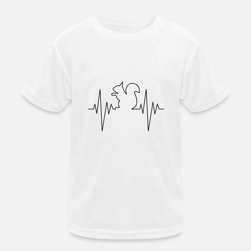 Squirrel Pulse Kids Functional T-Shirt