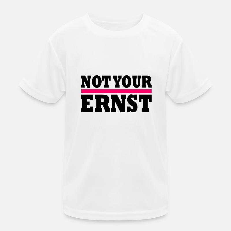 Not your ernst Kinder Funktions-T-Shirt