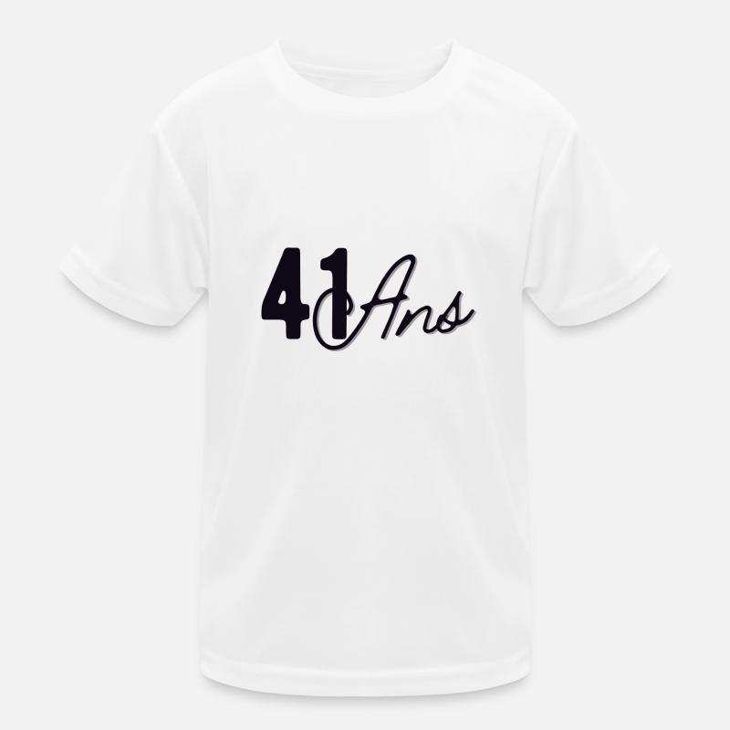 41 ans T-shirt sport Enfant