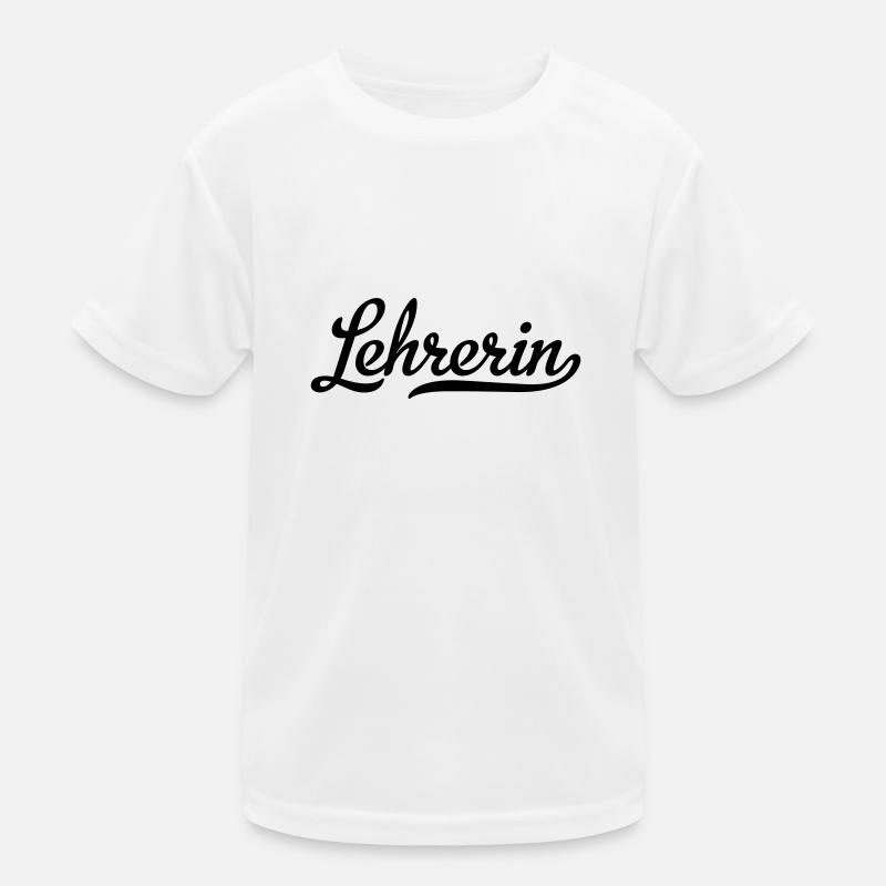 Lehrerin Kinder Funktions-T-Shirt