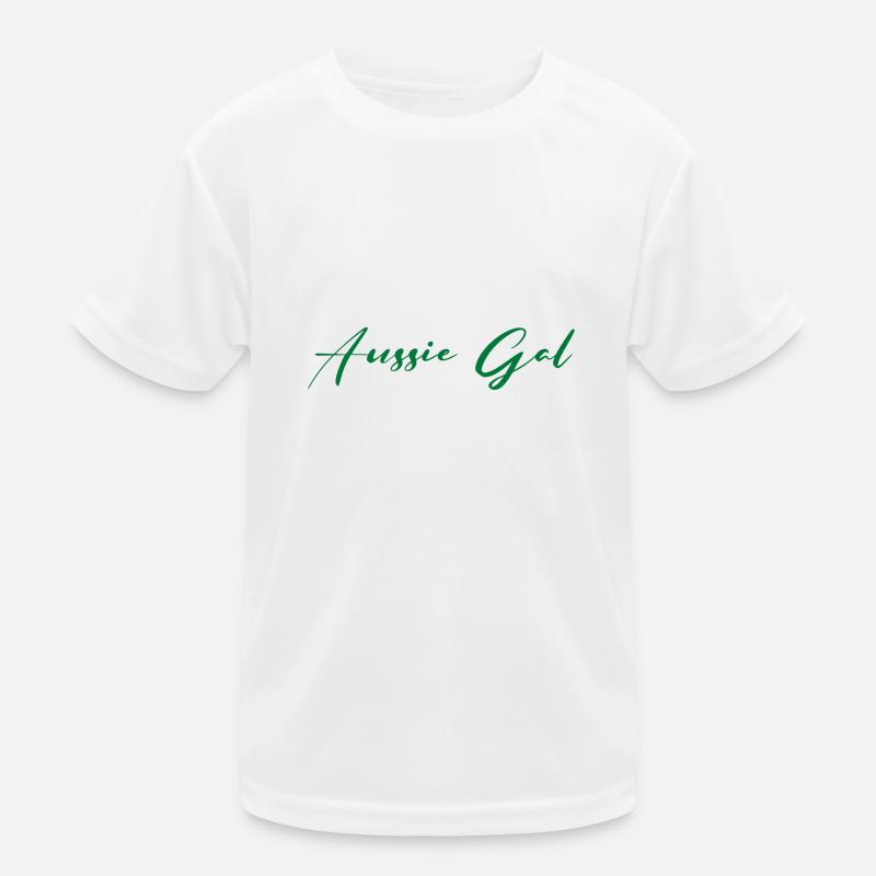 Aussie Gal Kinder Funktions-T-Shirt