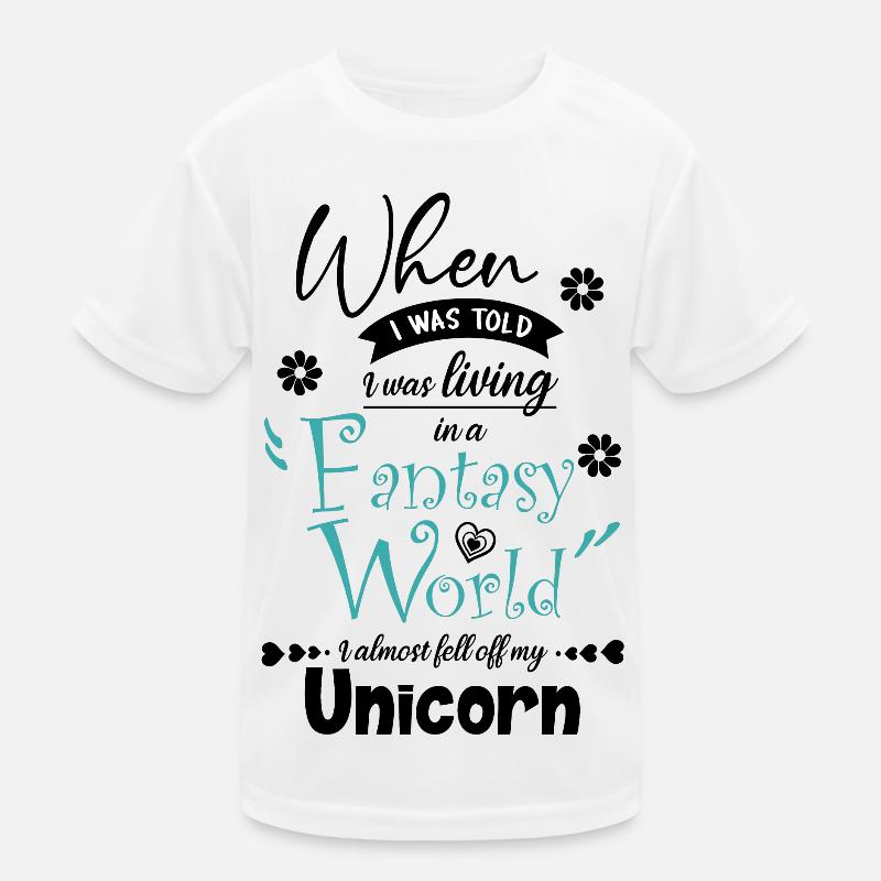 Fantasy World Kids Functional T-Shirt