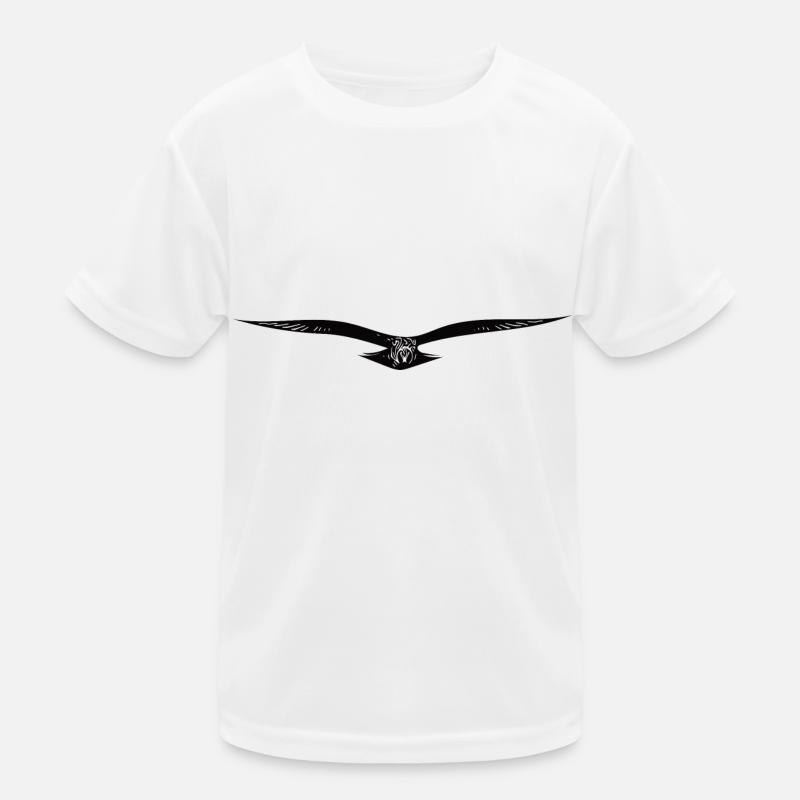 Elegant flying eagle Kids Functional T-Shirt