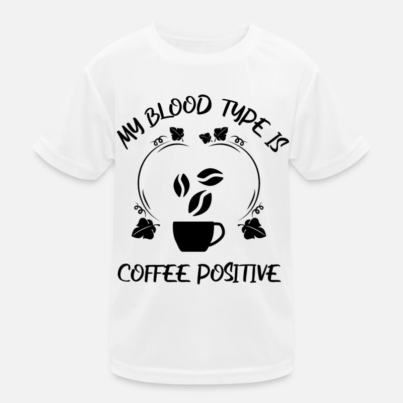 Kaffee Espresso Käffchen Kinder Funktions-T-Shirt