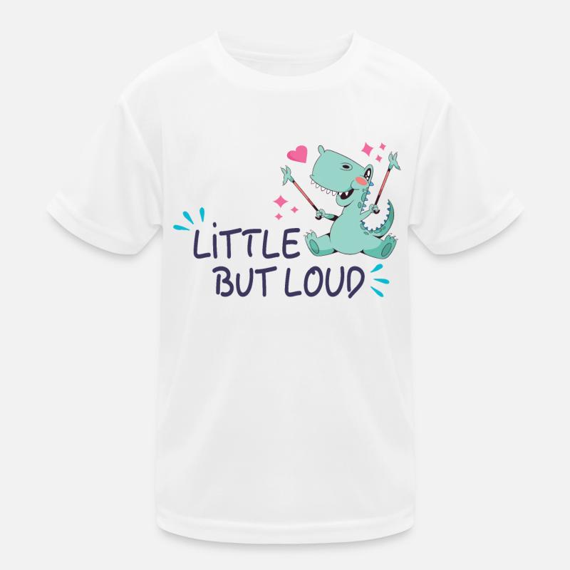 Klein aber laut Kinder Funktions-T-Shirt