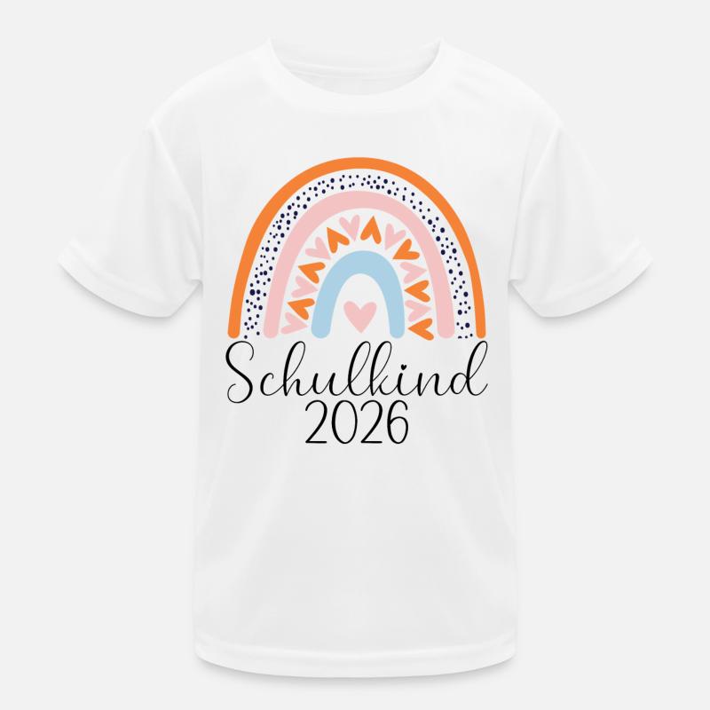 Schulkind6 Kinder Funktions-T-Shirt