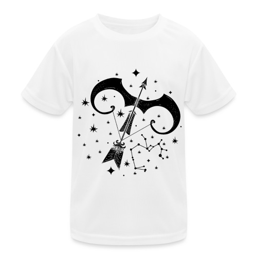 Sternbild Optimistischer Schütze November Dezember - Kinder Funktions-T-Shirt