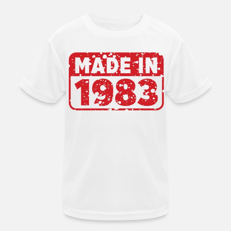 Einfach hergestellt 1983 Kinder Funktions-T-Shirt