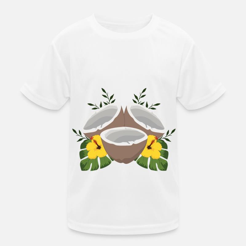 Summer coconut Kids Functional T-Shirt