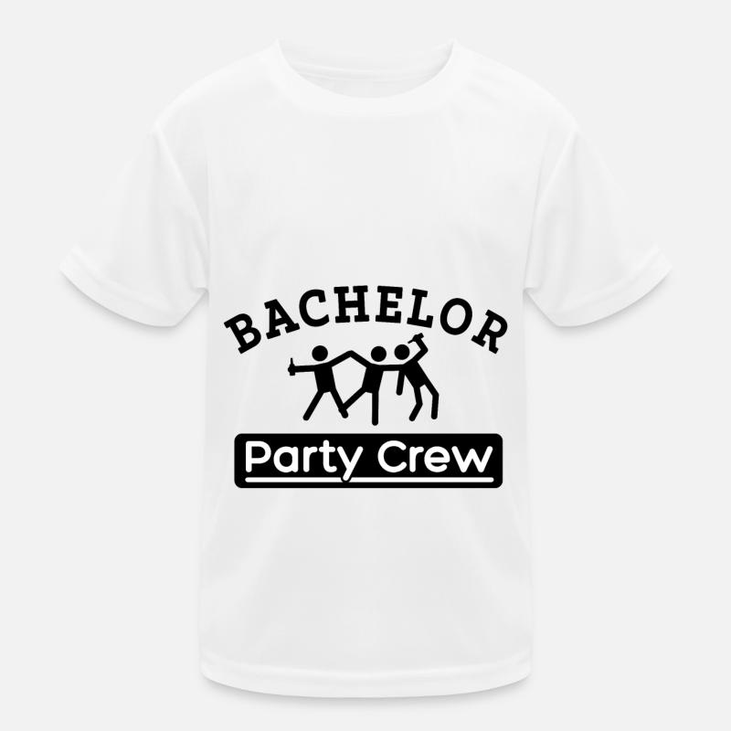 Bachelorette party crew Kids Functional T-Shirt