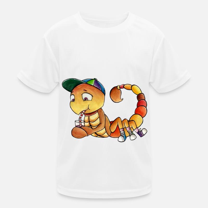 Zodiac: Scorpio - Kids Functional T-Shirt - white