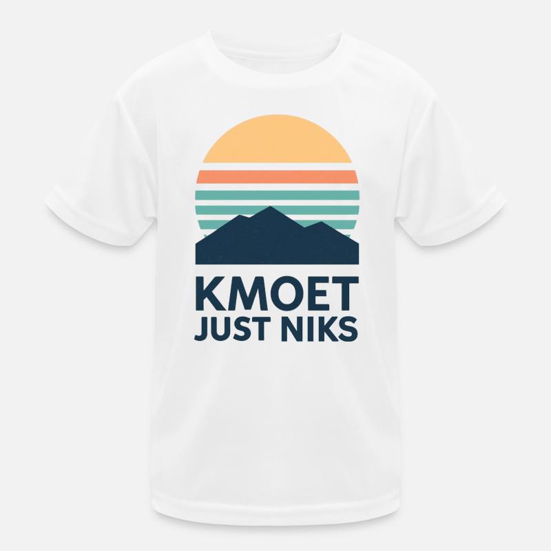 Kmoet just nothing, Dialecte anversois Chemises T-shirt sport Enfant