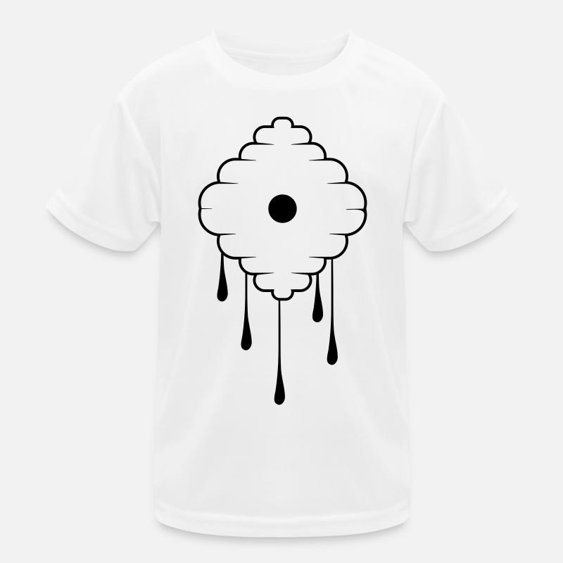 Nid d’abeille T-shirt sport Enfant