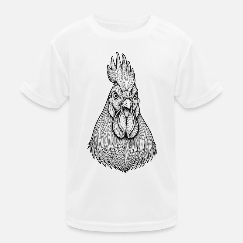 Rooster Kids Functional T-Shirt