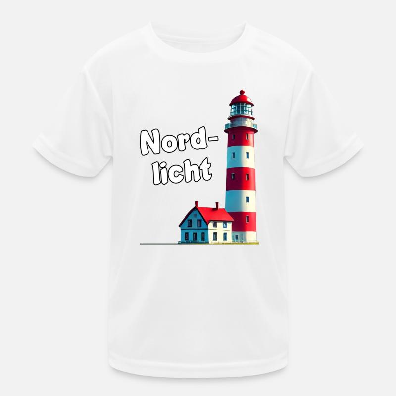 Leuchtturm Kinder Funktions-T-Shirt