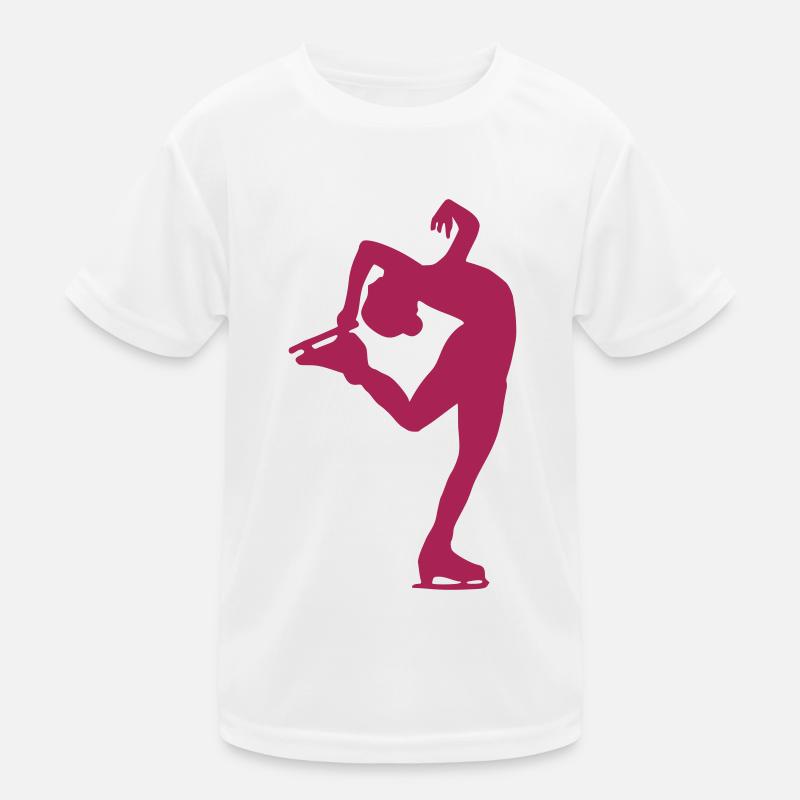 Figure Skating Kids Functional T-Shirt