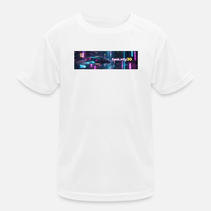 Conception de l’ouverture T-shirt sport Enfant