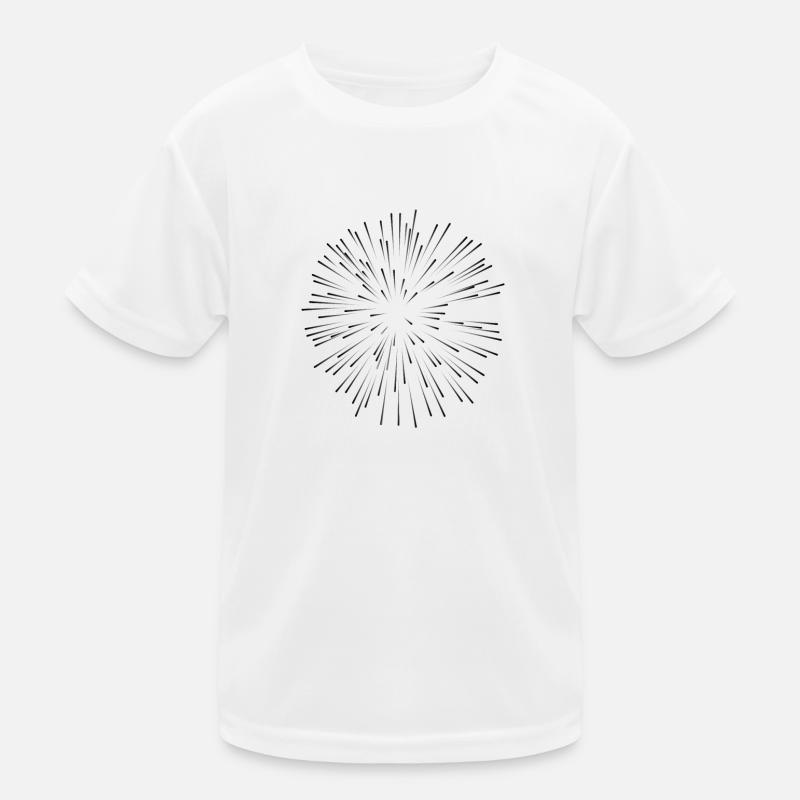 Stars Explosion Space Fireworks Kids Functional T-Shirt