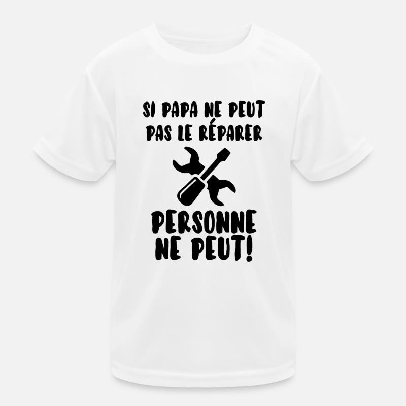 Papa bricoleur T-shirt sport Enfant