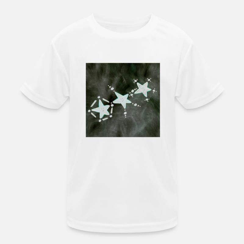 THREE STARS INVERTED Kids Functional T-Shirt