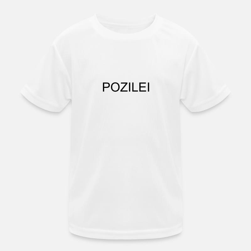 police T-shirt sport Enfant
