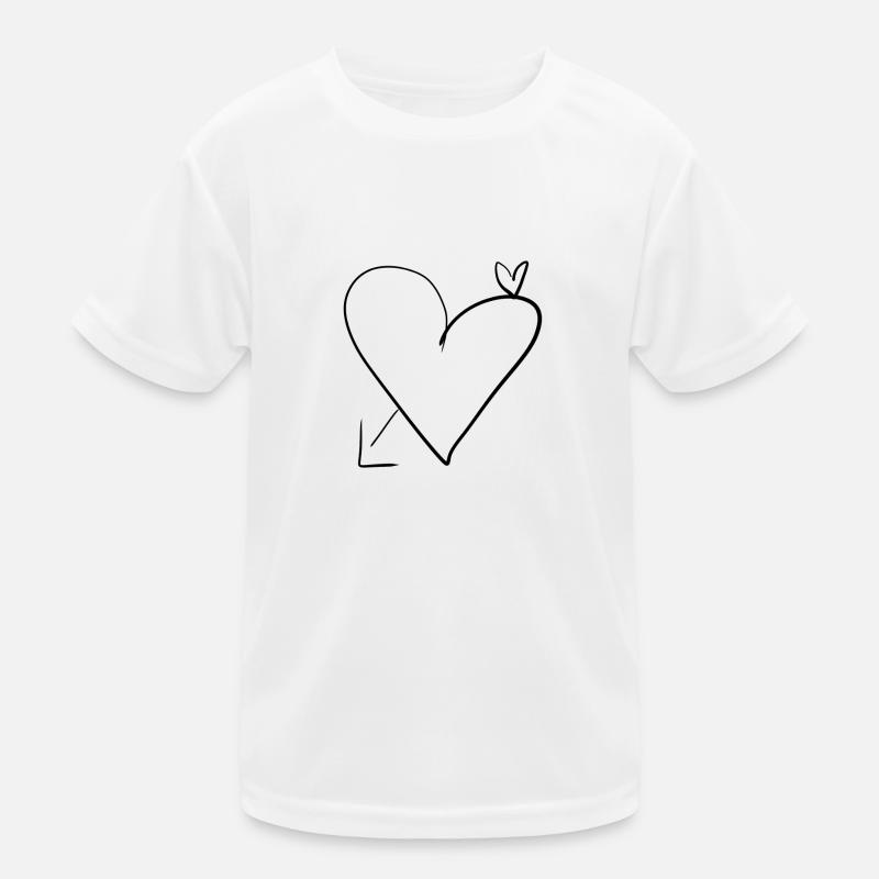 pfeil herzen Kinder Funktions-T-Shirt