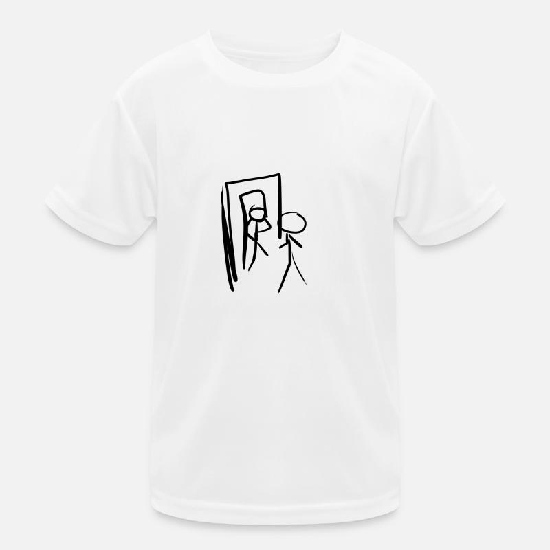 miroir humain T-shirt sport Enfant