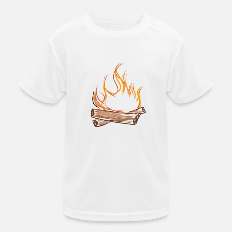Feu de camp T-shirt sport Enfant