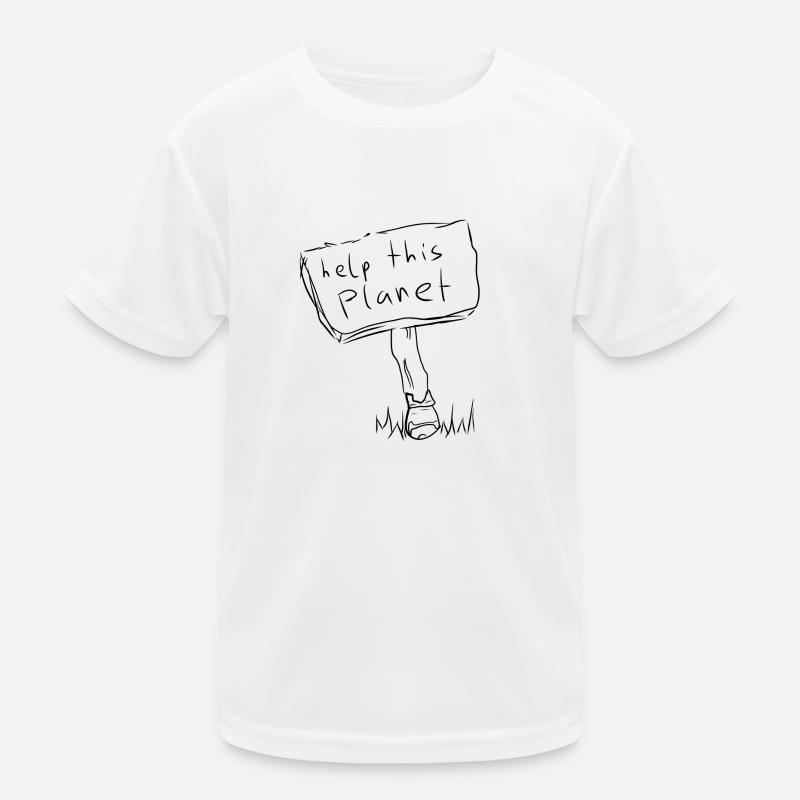 climate change climate Kids Functional T-Shirt