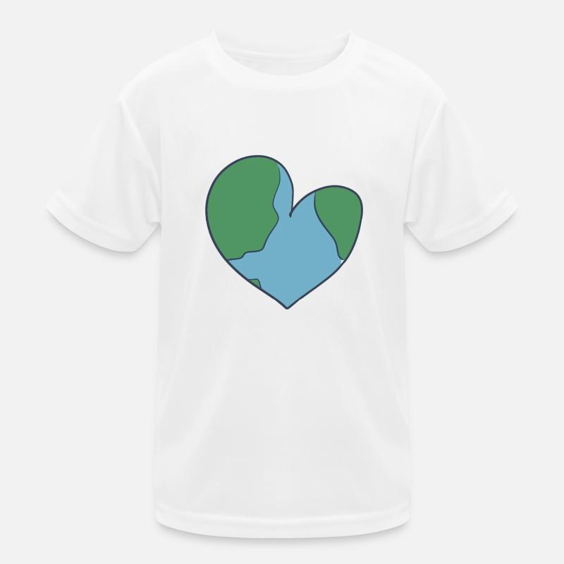 Cœur de Terre T-shirt sport Enfant