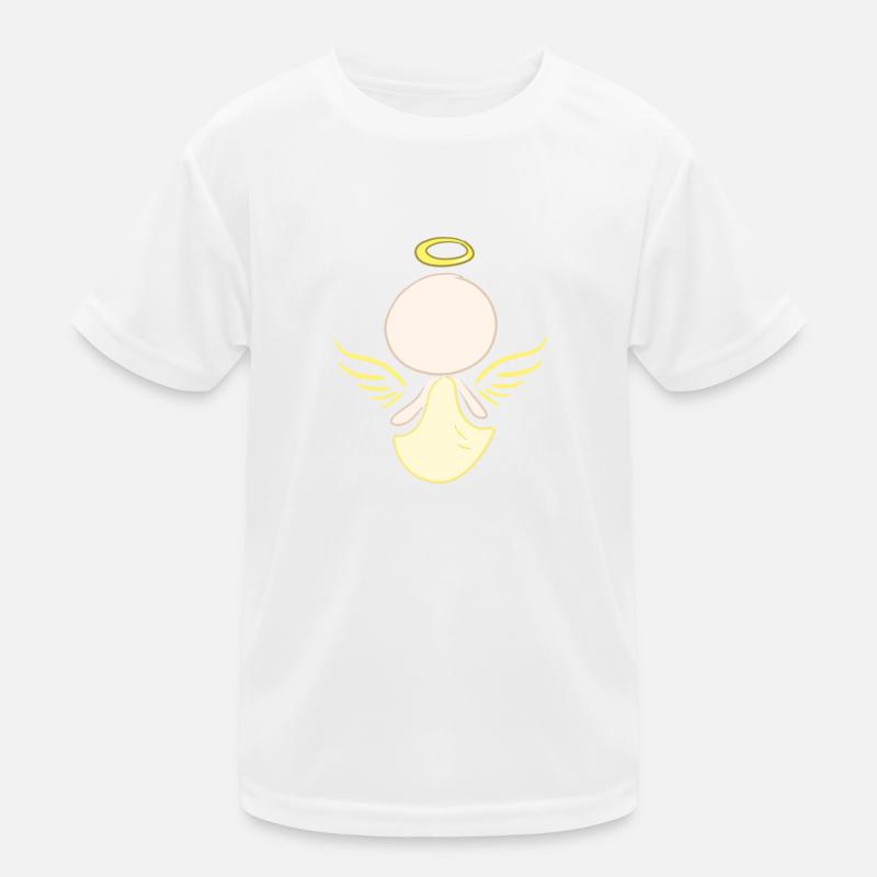 Angel Symbol Protector Man Kids Functional T-Shirt