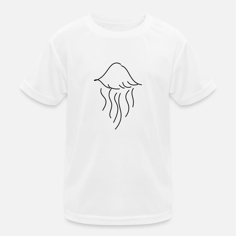 Méduse symbole animal marin T-shirt sport Enfant